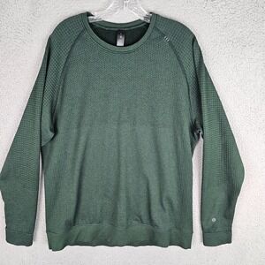 Lululemon Engineered Warmth Sweater Mens XL Merino Wool Blend Crew Neck Pullover